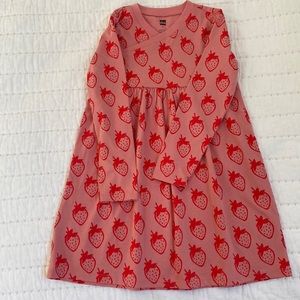 Brand new Tea Collection strawberry dress size 5t